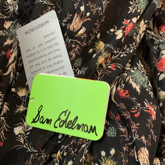 NWT Sam Edelman Floral Lace Robe - Picture 6 of 8